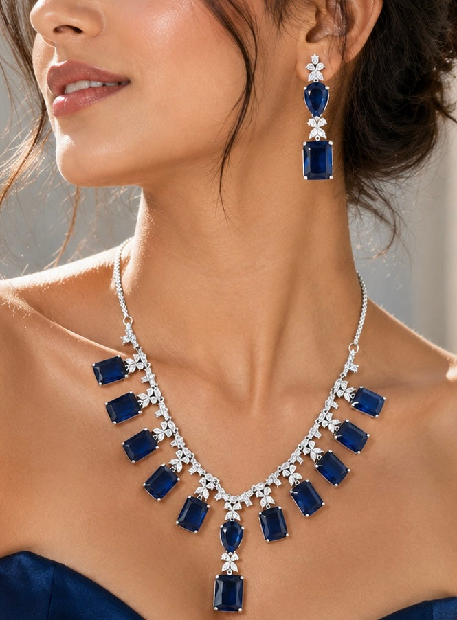 Statement AD necklace set