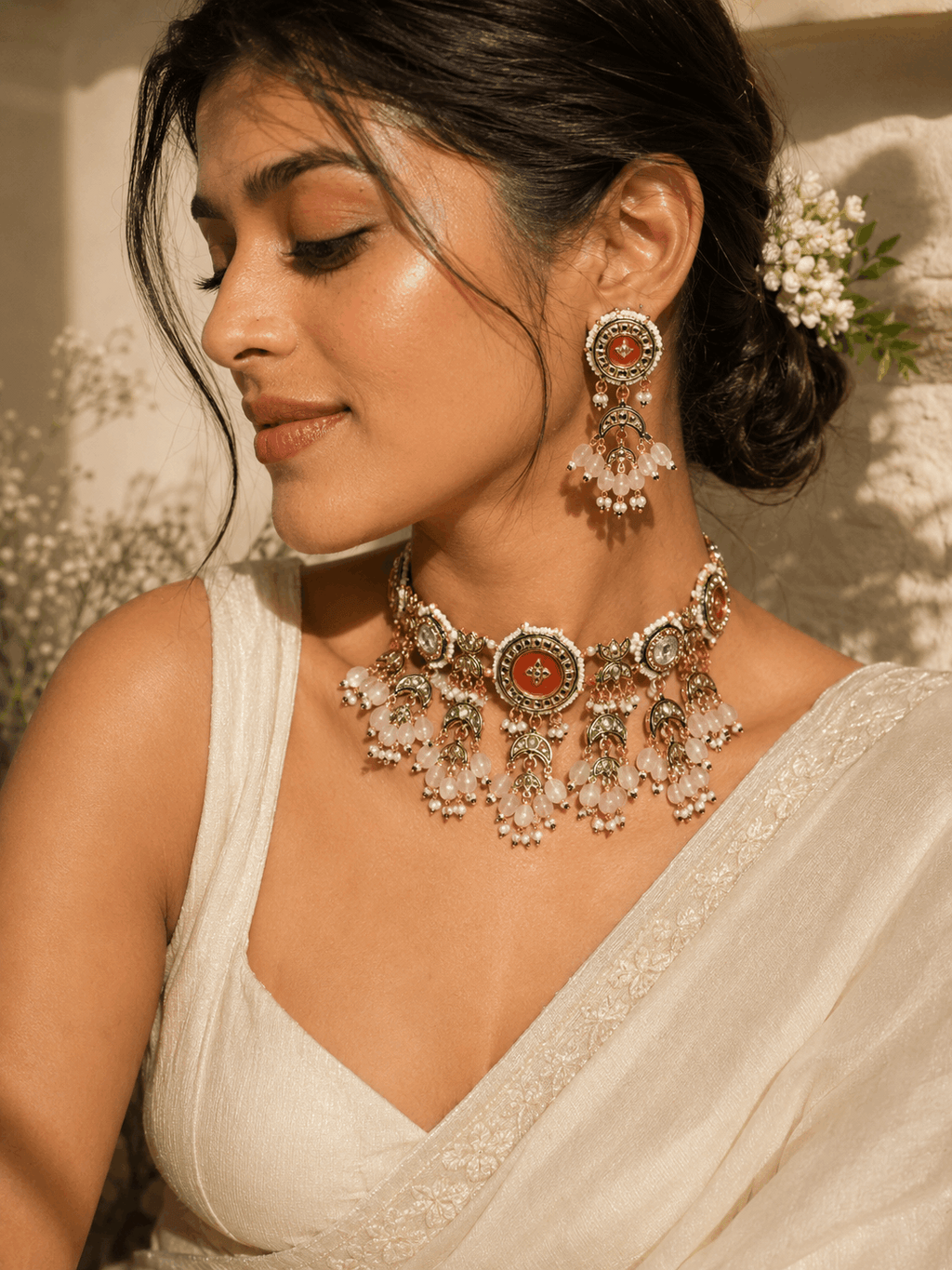 Kundan choker set