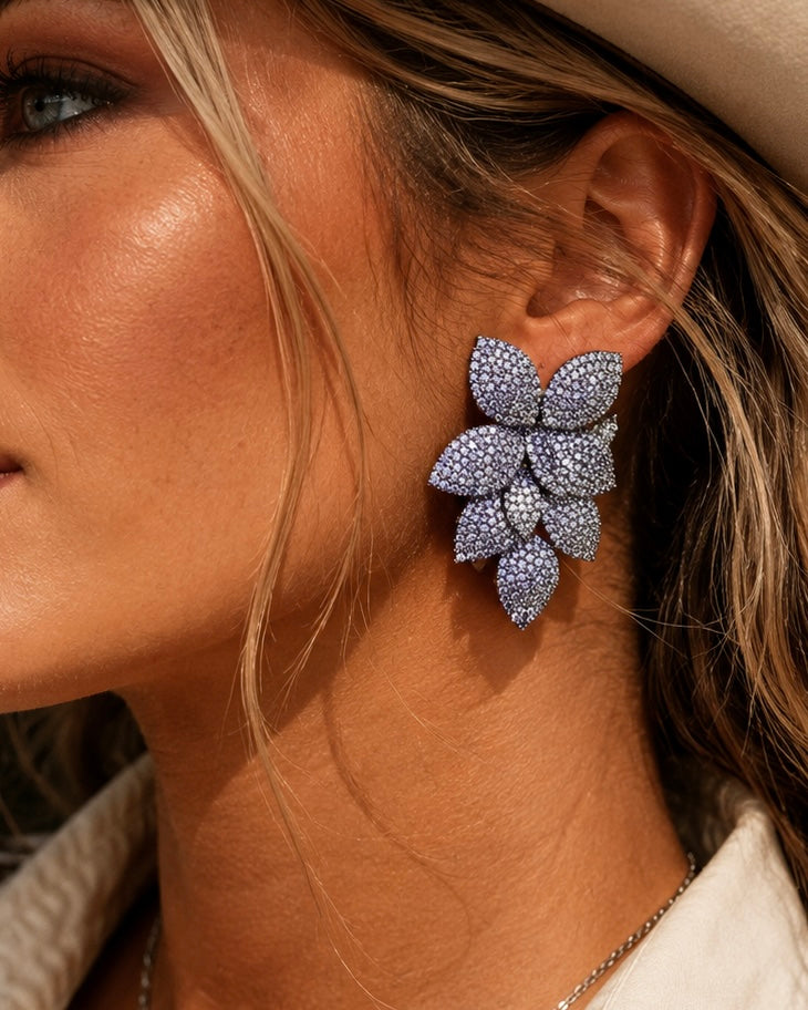 Lilac AD earrings