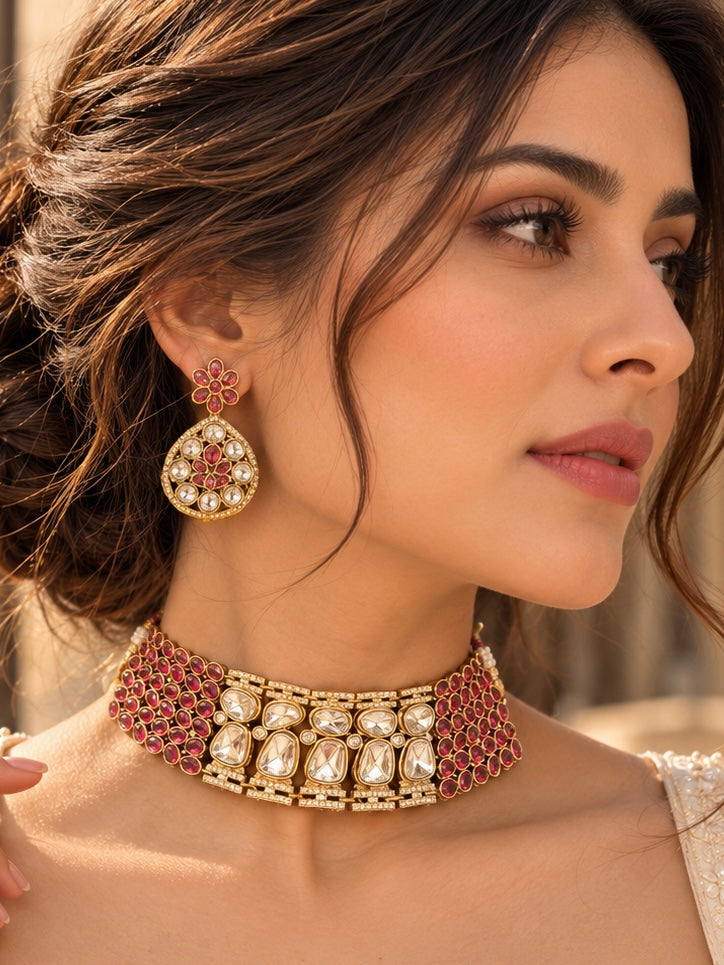 Elegant Kundan set