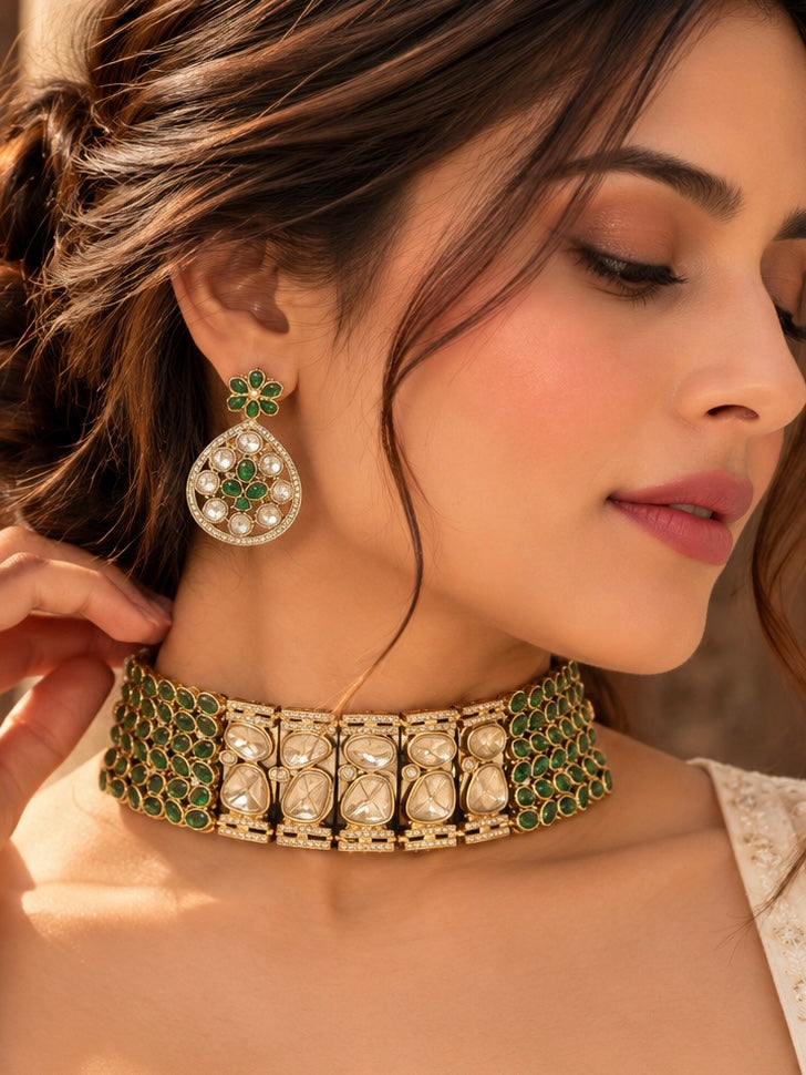 Elegant Kundan set