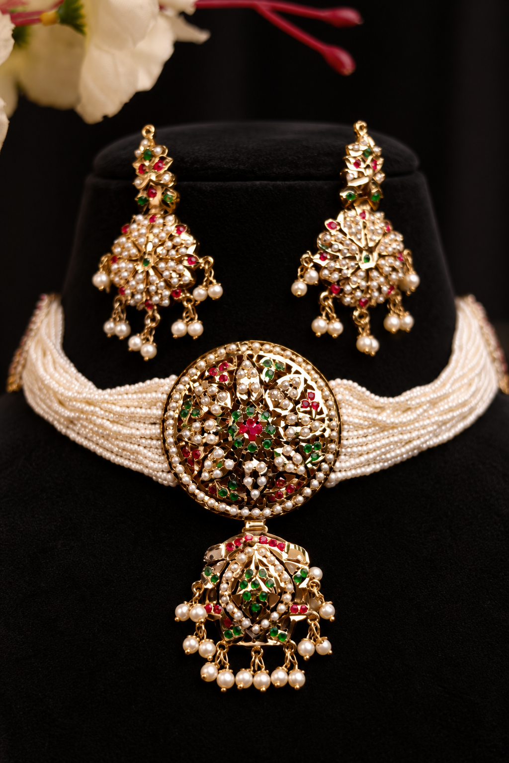 Elegant Jadau set