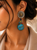 Luxe stone earrings