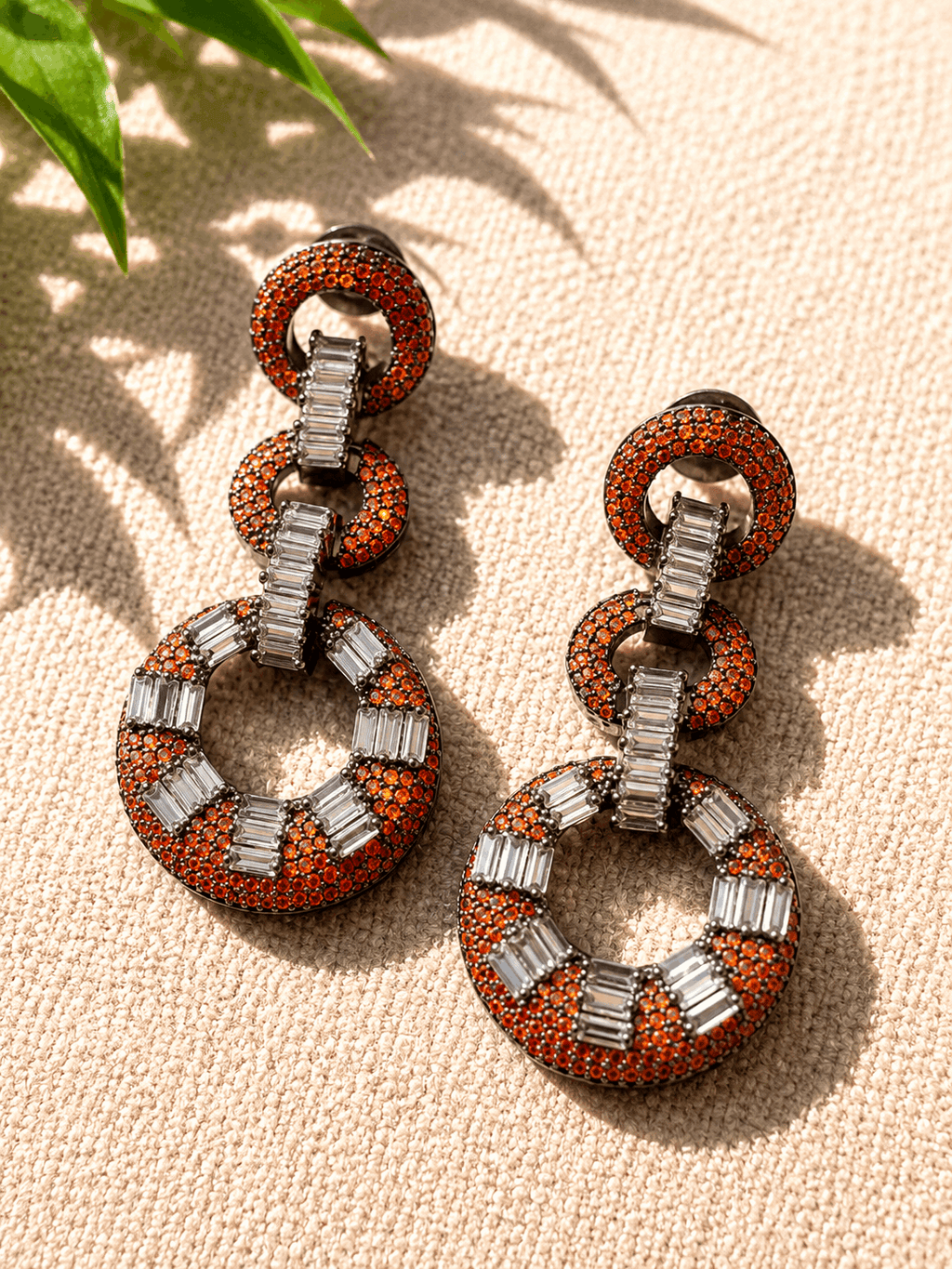 Classic Rounded AD Earrings