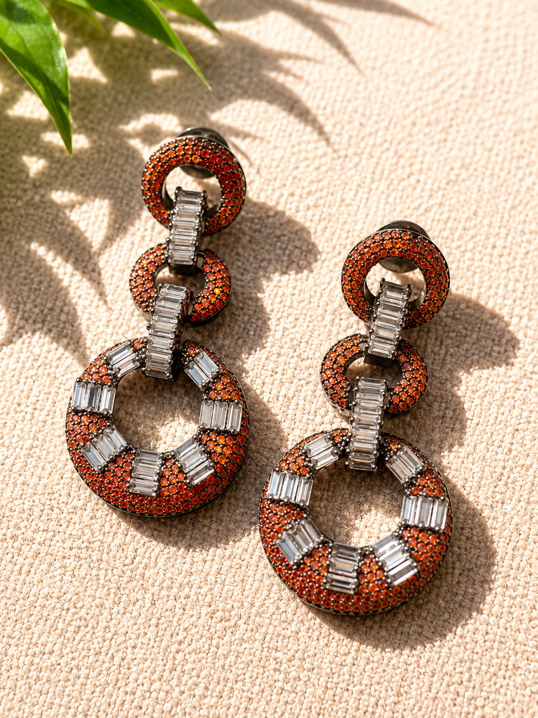 Classic Rounded AD Earrings