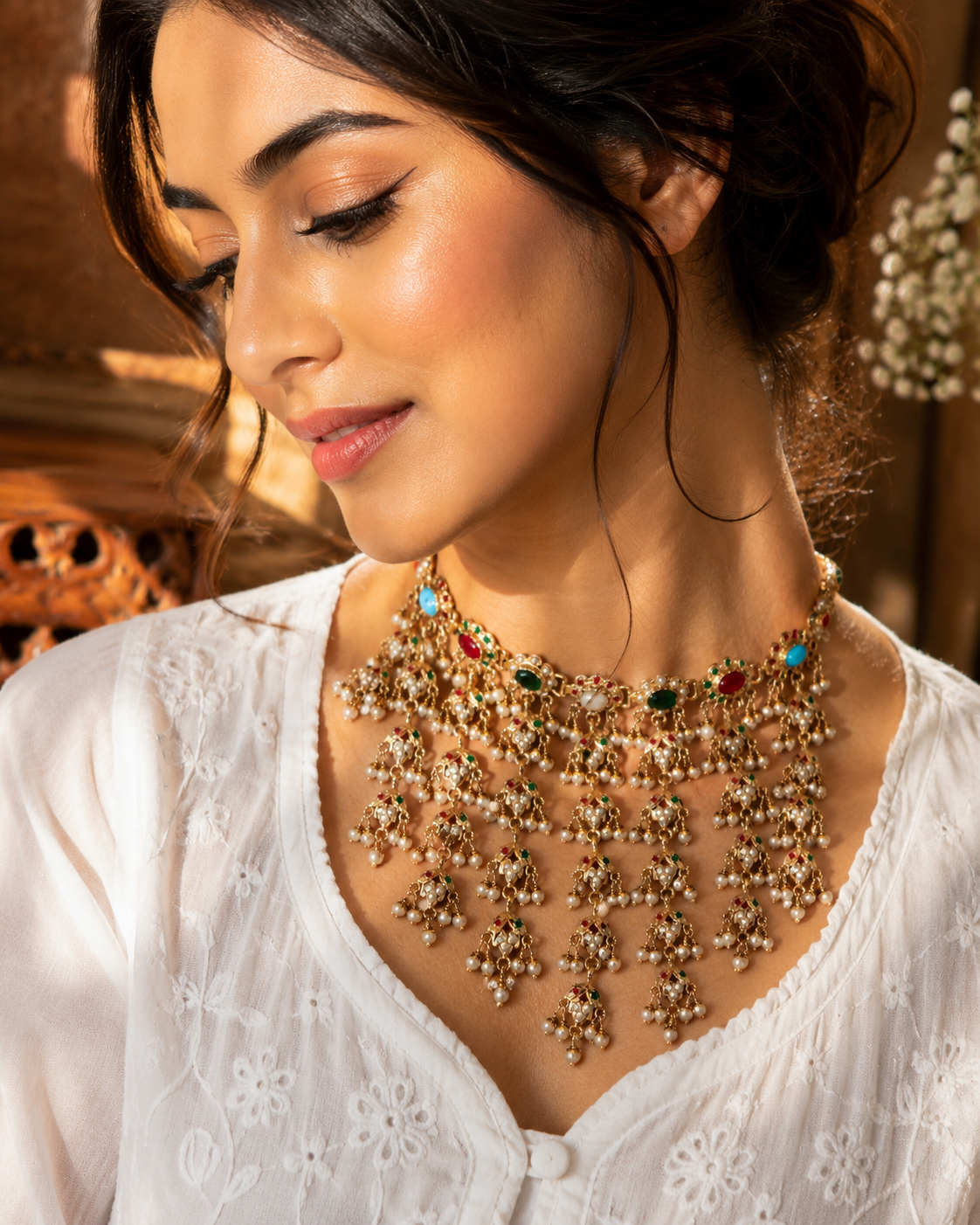 Elegant Jadau Choker set