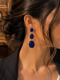 Sapphire AD Stones Earrings