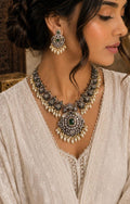 Black Antique Western Necklace Set