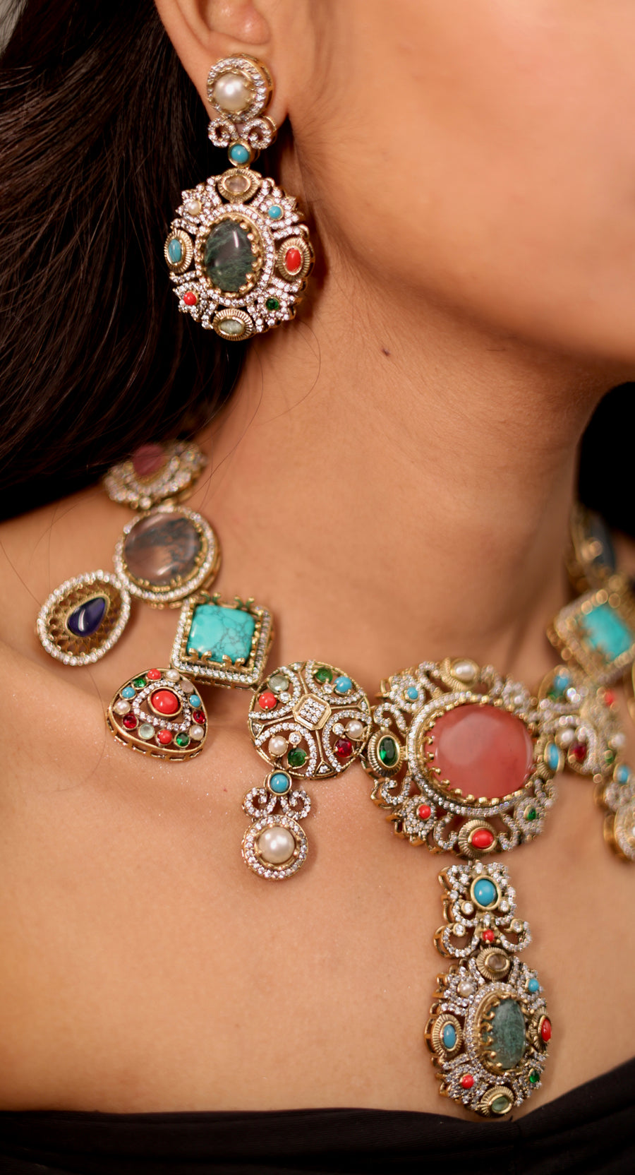 Luxe stone work set