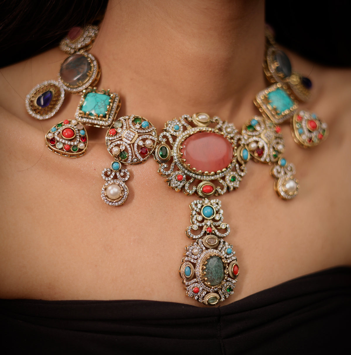 Luxe stone work set