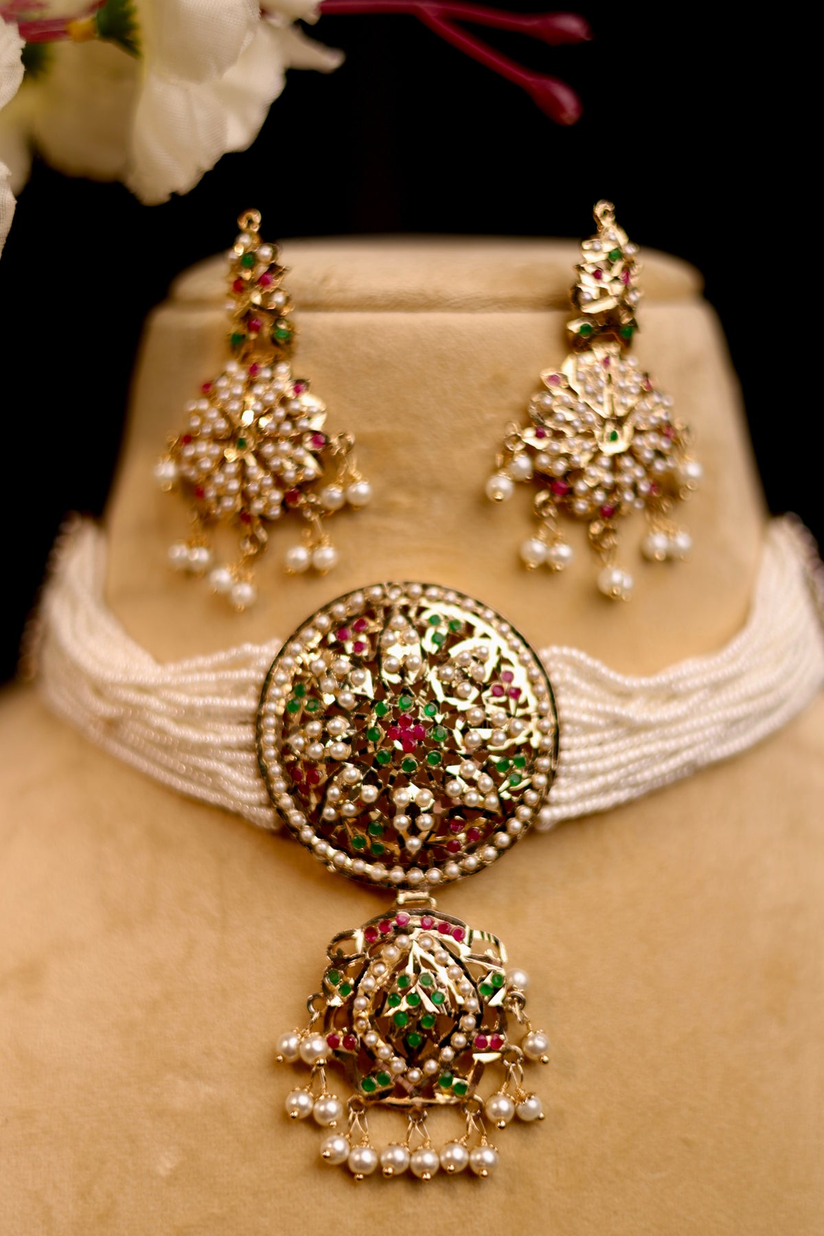 Elegant Jadau set