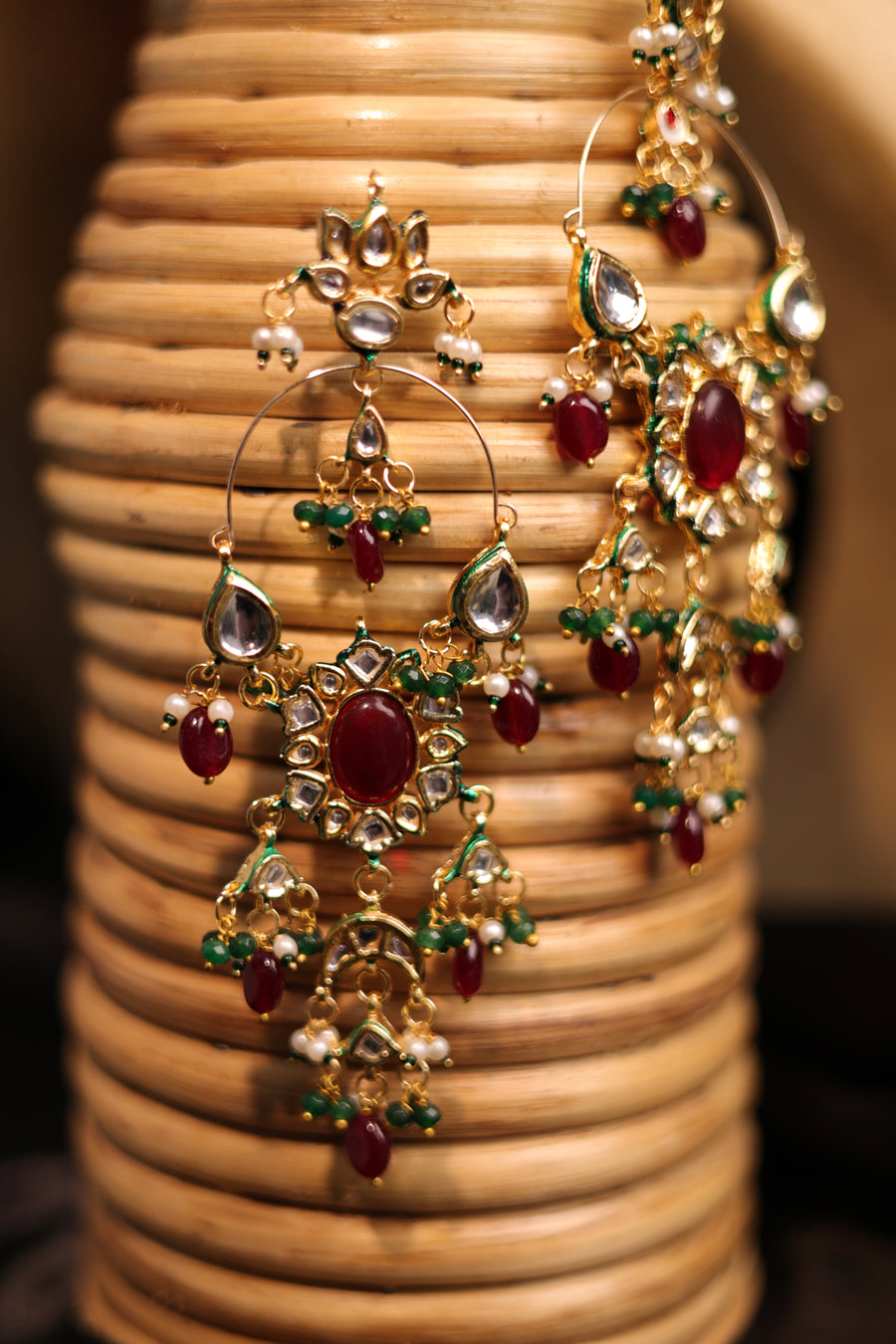 Statement earrings