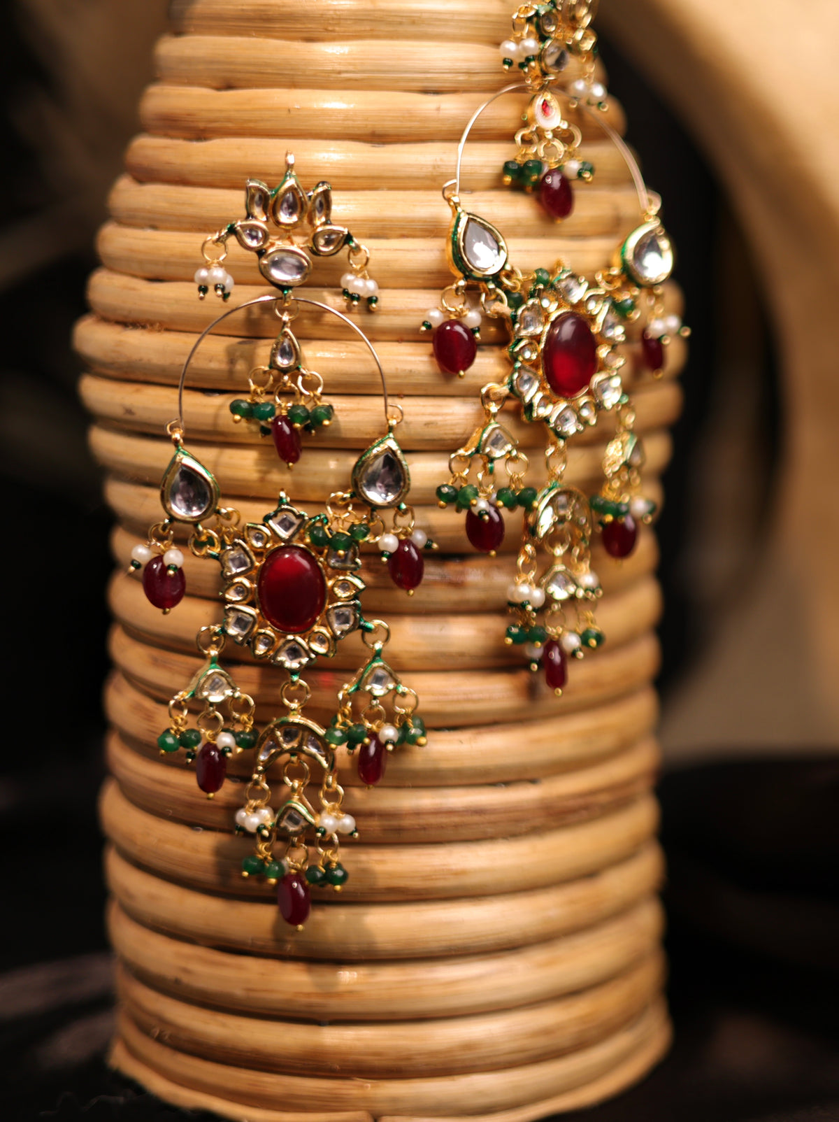 Statement earrings