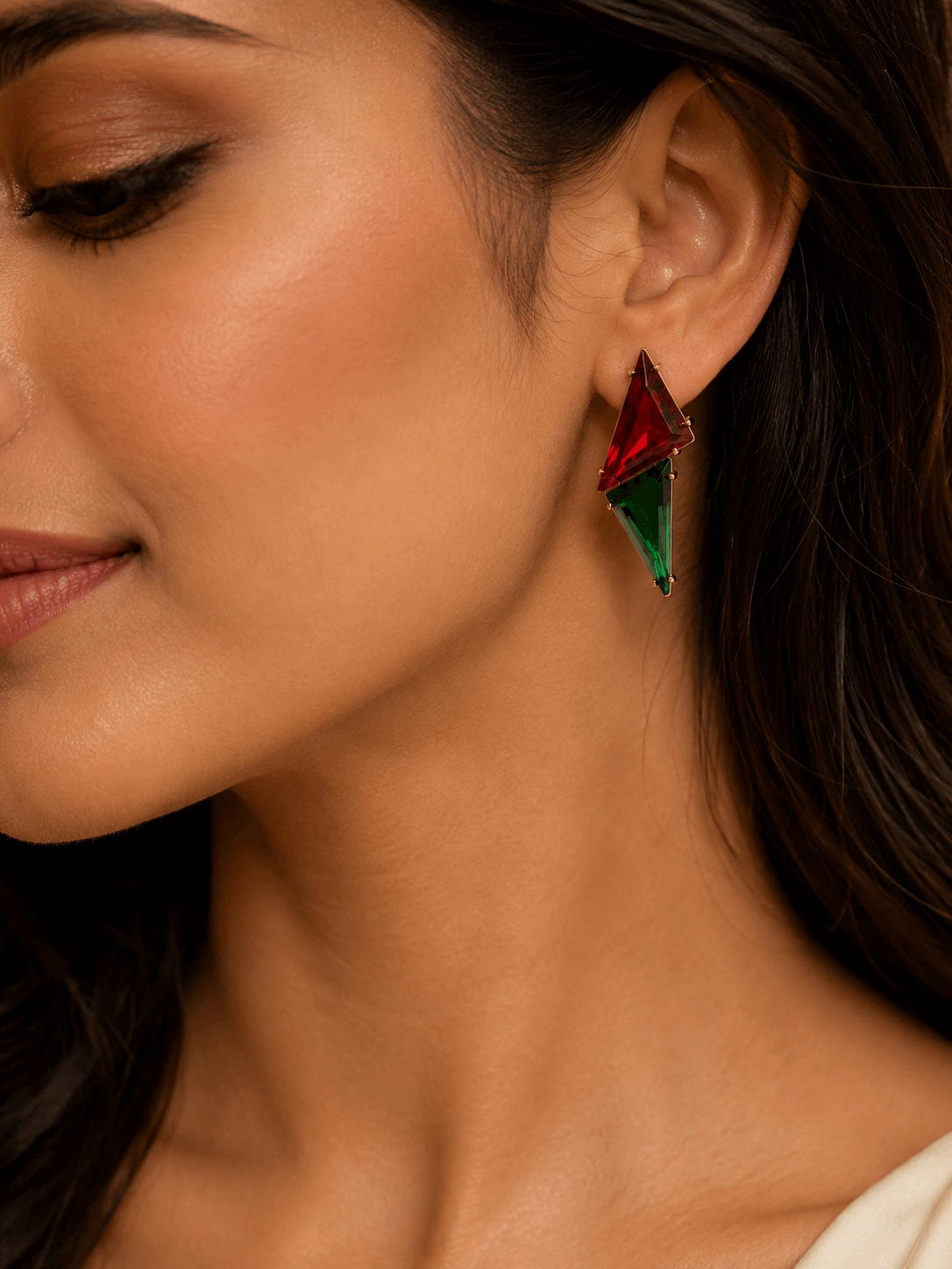 Western stone Earrings