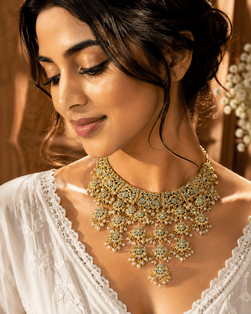 Feroza Jadau Necklace set