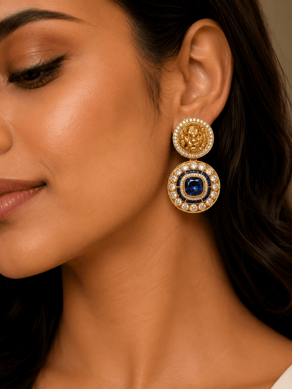 Sabya Stone work Earrings