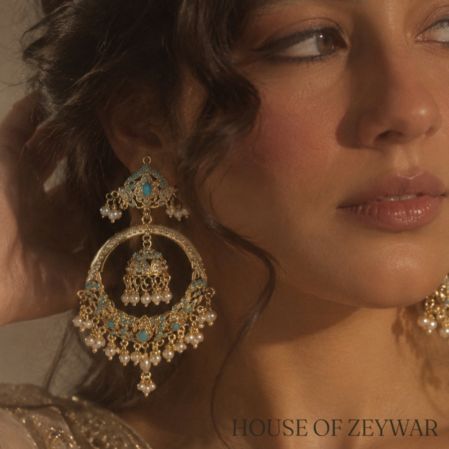 Jadau luxe chandbalis