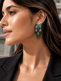 Western diamond style Earrings