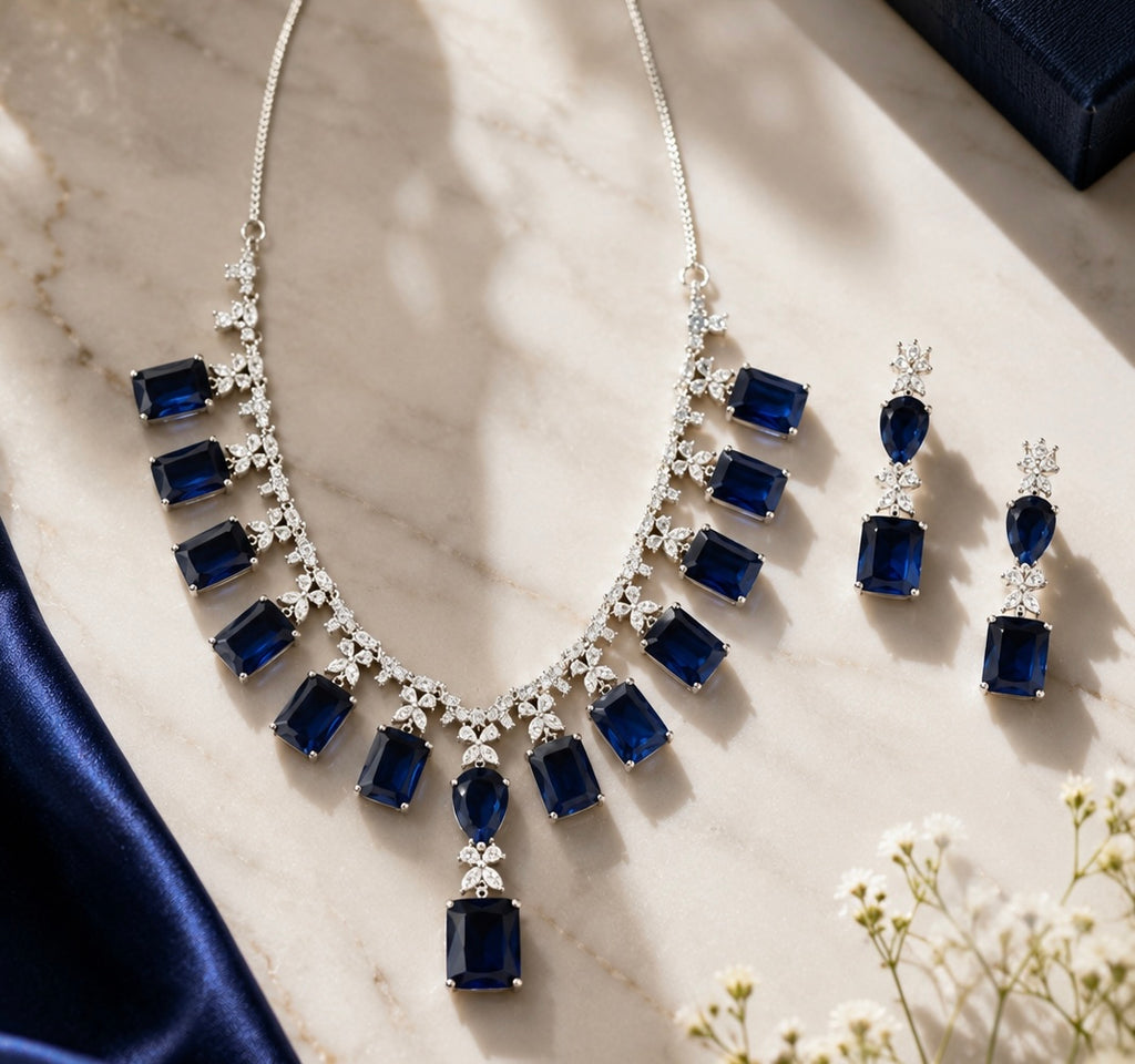 Statement AD necklace set