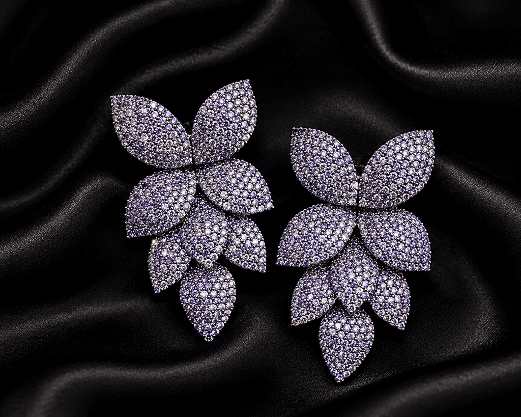 Lilac AD earrings