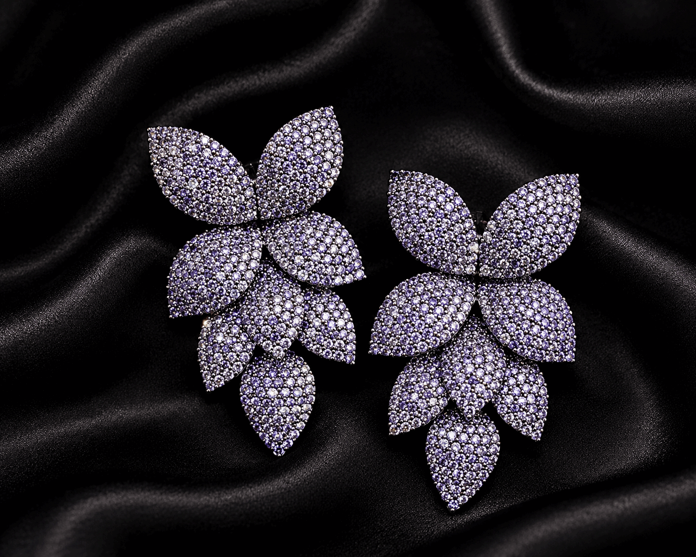 Lilac AD earrings