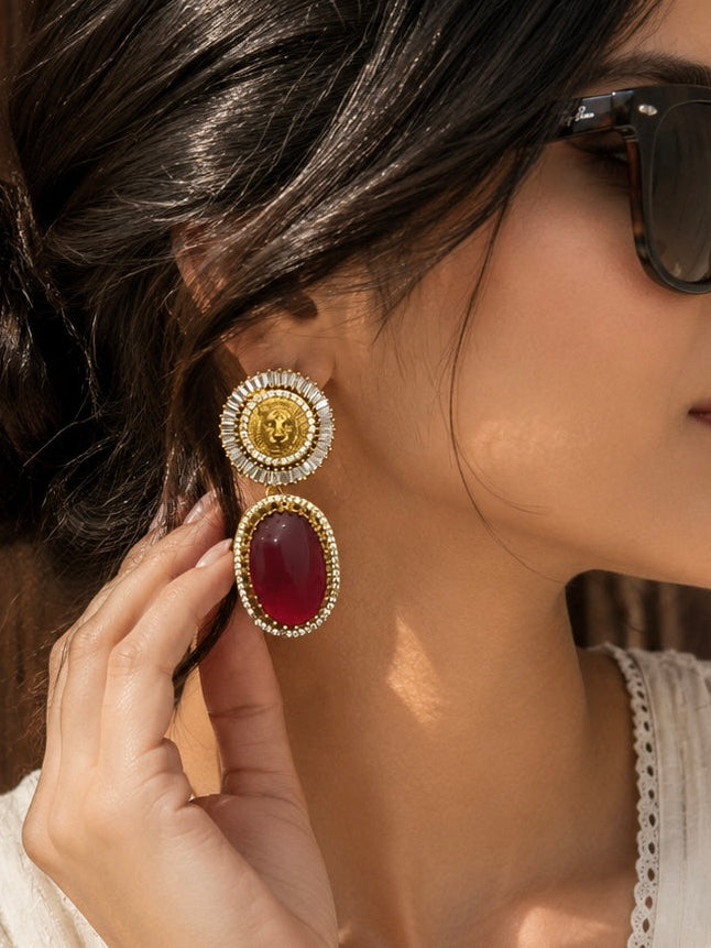 Sabya Stones Earrings