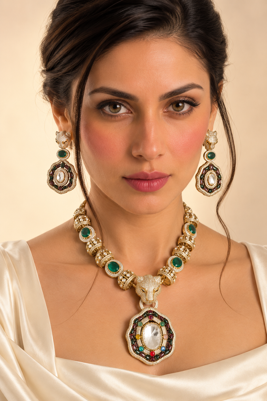 Luxury stone work statement set