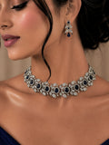 Minimal Small Multi blue Stone AD Set