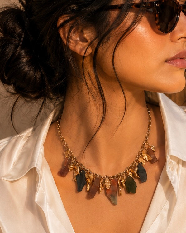Minimal Multi Color Beautiful Stones Set