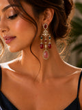 Beautiful Multi Colors stones pieces earrings