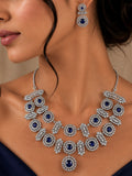 Minimal Small Blue Stones AD set