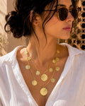 Minimal Small Multi Gold Color Coins Set