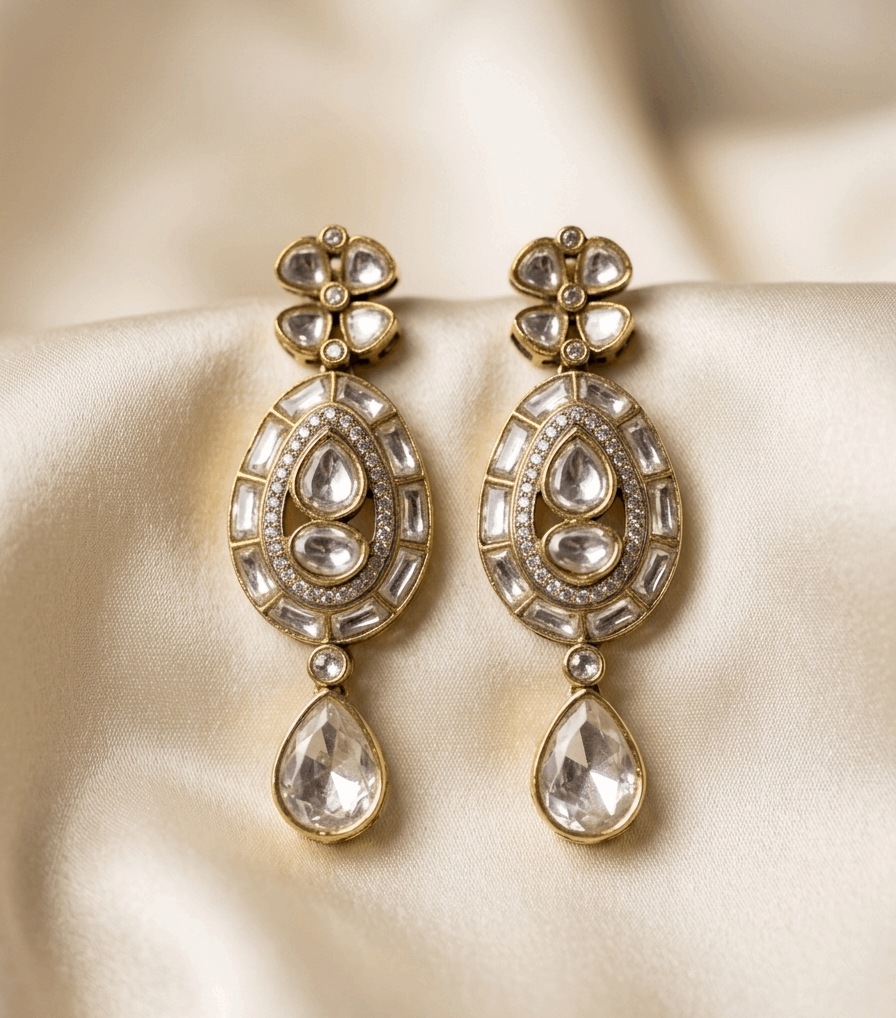 Kundan Stones Earrings