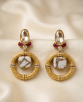 Antique Stone work Earrings