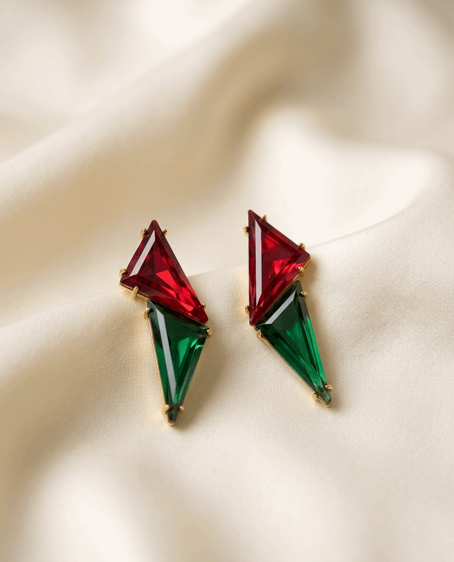 Western stone Earrings