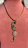 Multi Color Western Long Necklace Set