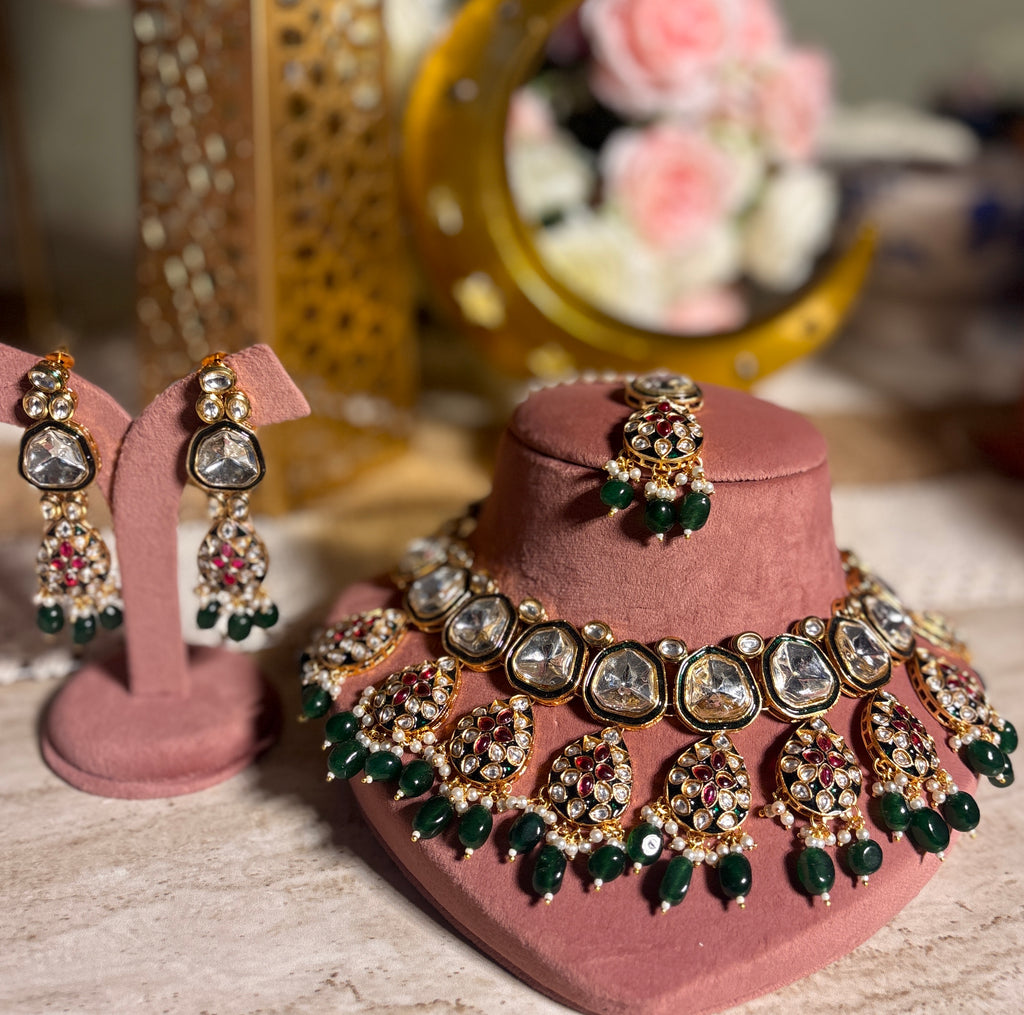 Traditional kundan Necklace Set