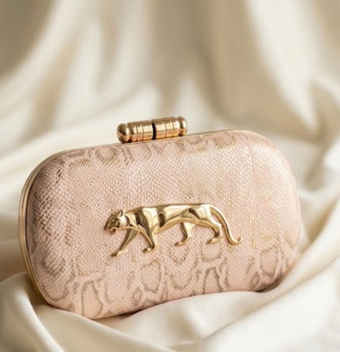 Sabya inspired Croc leather  Luxury clutches