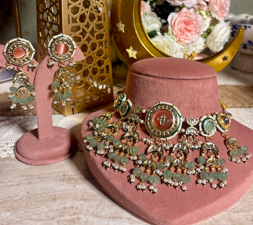 Kundan choker set