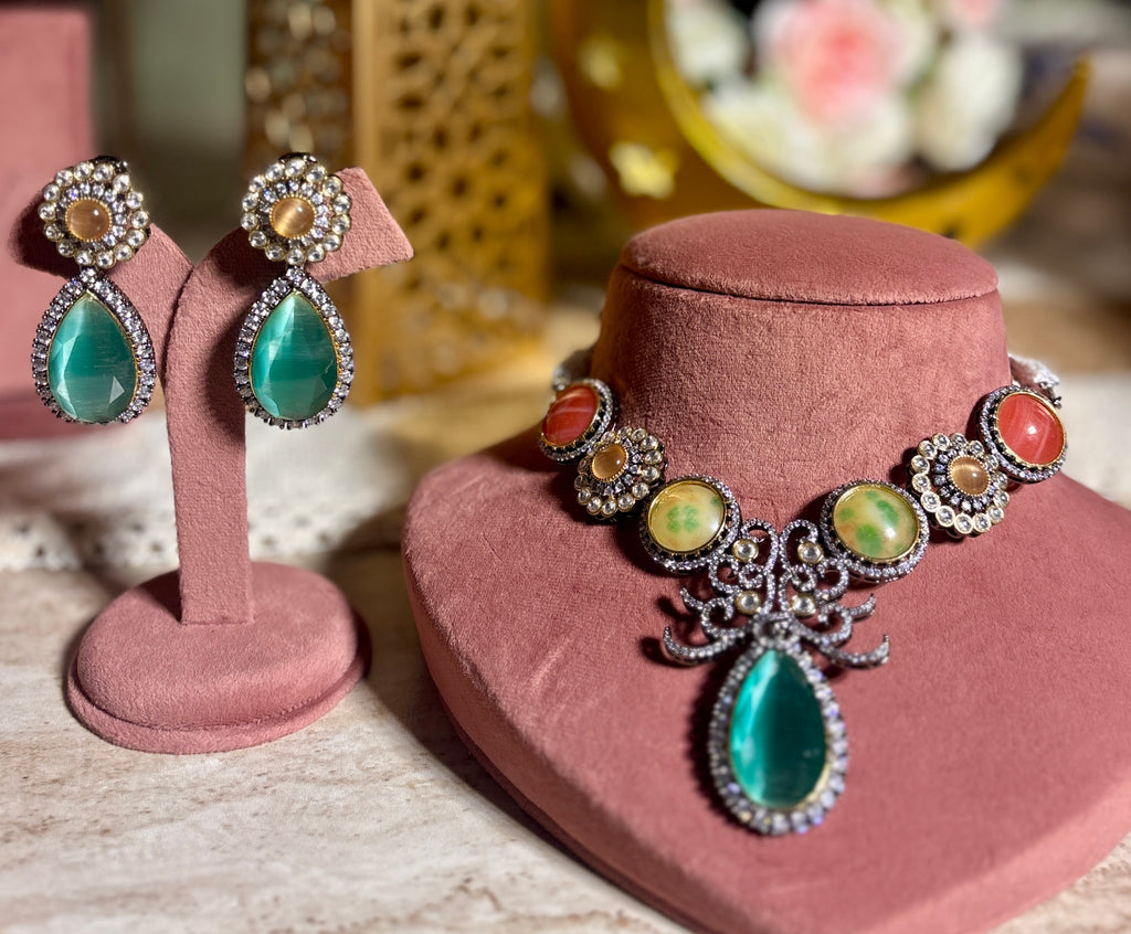 Sabya inspired stone work set